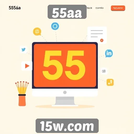 O impacto do design do site 55aa na experiência do usuário